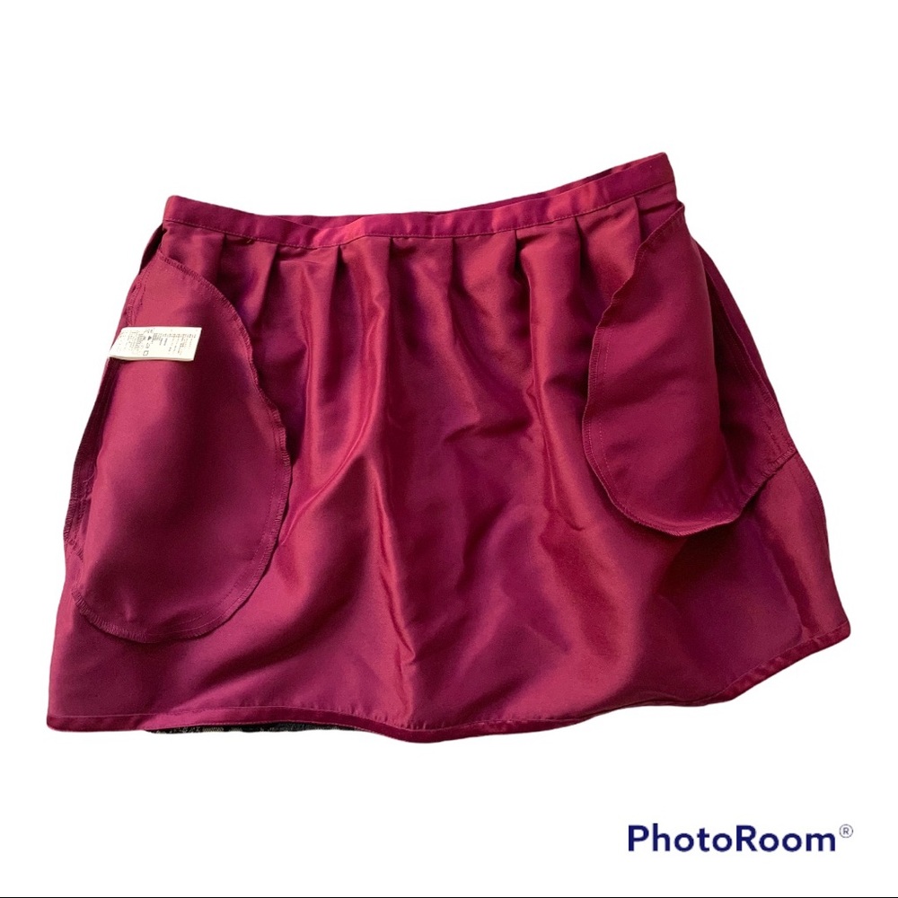 Heritage 1981 Lace and Satin Short Skirt - Picture 3 of 4